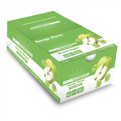 Bonk Breaker Energy Chews Green Apple - 1 pack