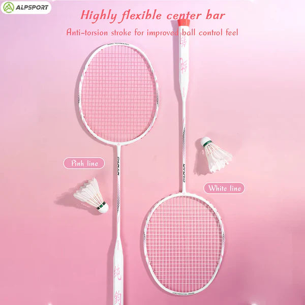 ALP SPORT 1pc CY - ALP CY 100% Full Carbon Fiber Badminton Racket 8U G5 Lightweight 65g 22-28lbs