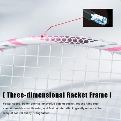 ALP SPORT 1pc CY - ALP CY 100% Full Carbon Fiber Badminton Racket 8U G5 Lightweight 65g 22-28lbs