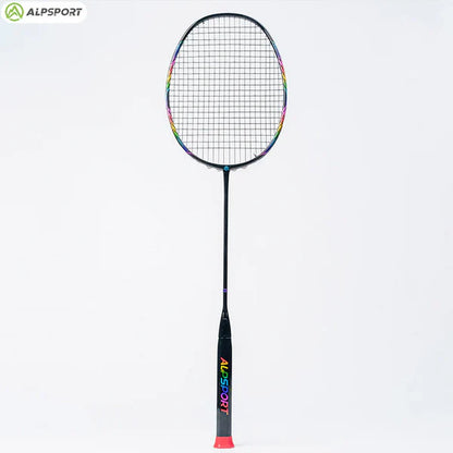 ALP SPORT 1pc - ALP BBQ2.0 8U Super Light Titanium Alloy 100% Full Carbon Fiber Badminton Racket 24-30Lbs