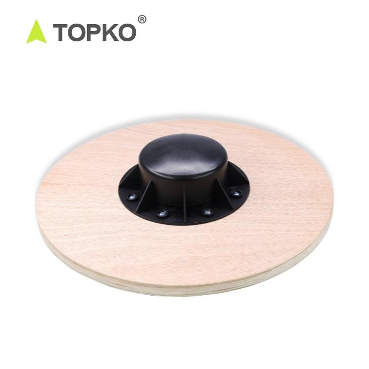 TOPKO Wooden Balance Board - Size：39.5*39.5*8cm