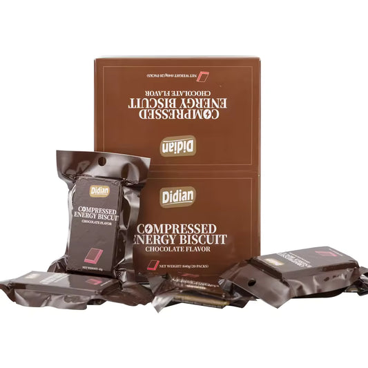 Compressed Energy Biscuit Chocolate Flavor 42g X 20pcs (1 Box)