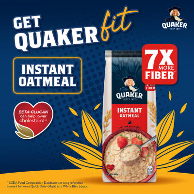 1 CASE - Quaker Instant Oatmeal 800g x 12