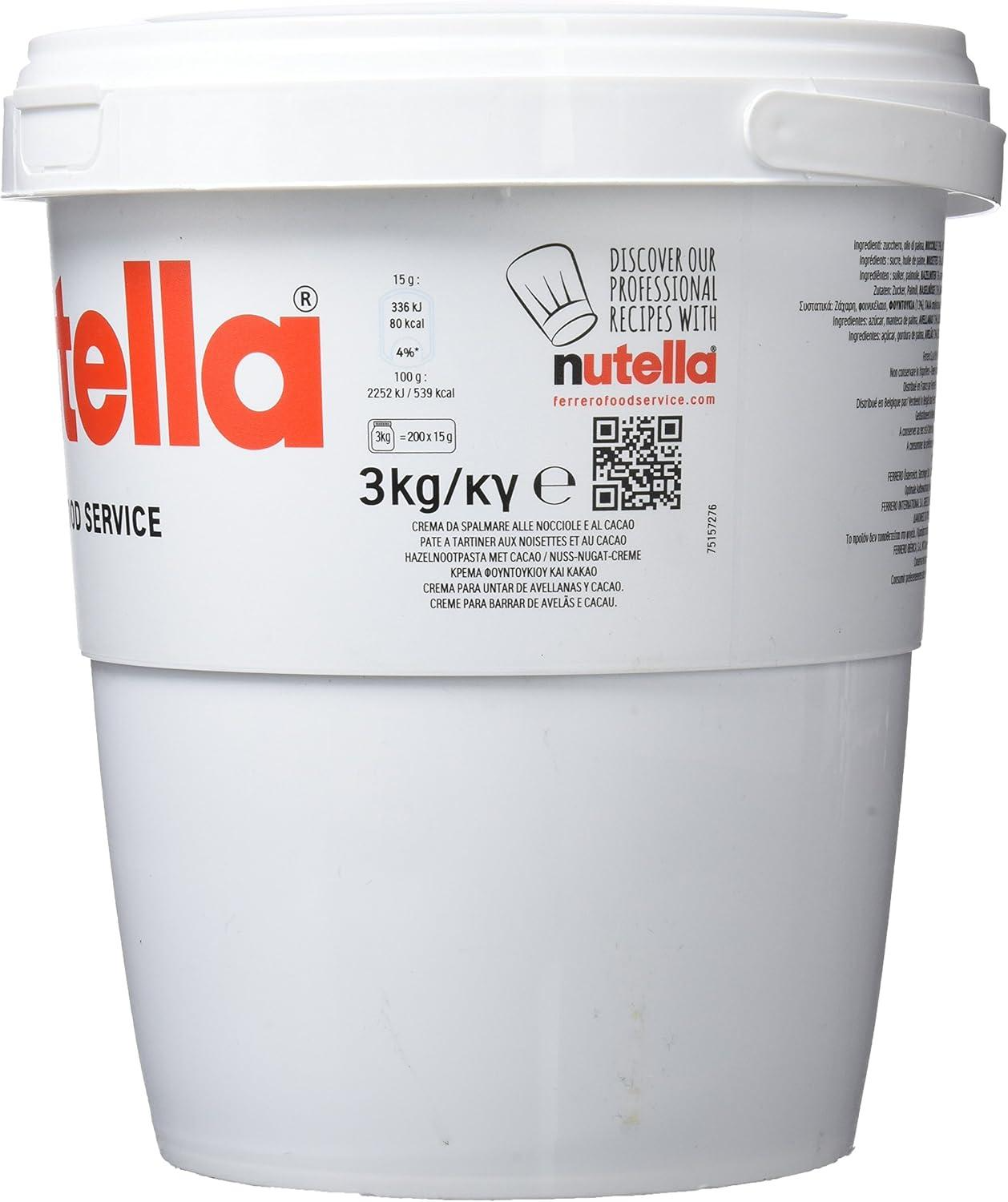 NUTELLA Hazelnut Spread 3kg Food Service