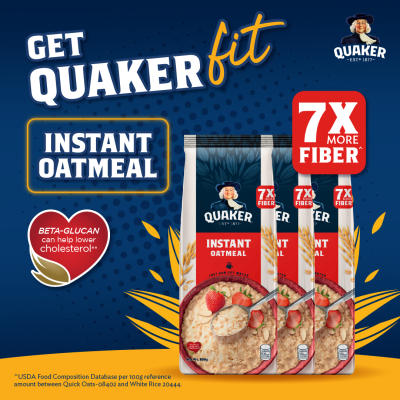 1 CASE - Quaker Instant Oatmeal 800g x 12