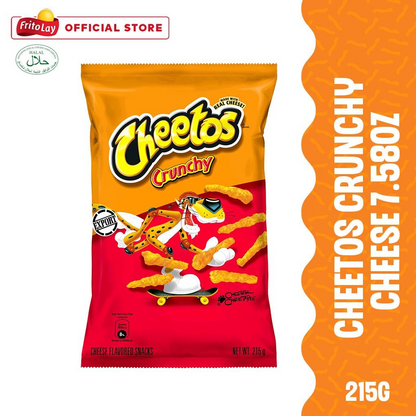 1 CASE - Cheetos Crunchy Cheese Flavored Snack 215g x 10