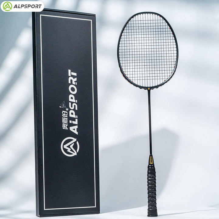 ALP SPORT 1pc BLACK XHP - ALP XHP 6U G4 Carbon Fiber Badminton Racket ...