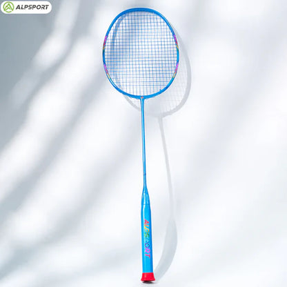 ALP SPORT 1pc - ALP BBQ2.0 8U Super Light Titanium Alloy 100% Full Carbon Fiber Badminton Racket 24-30Lbs