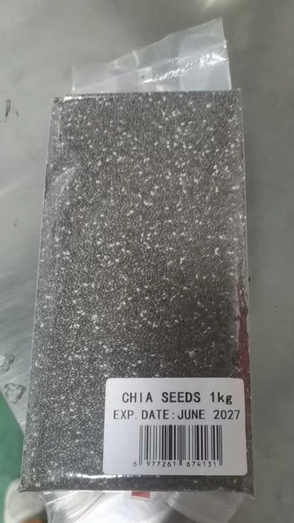 Segoi CHIA SEEDS 1kg - Sugar-free and Healthy - Exp. Date June 2027
