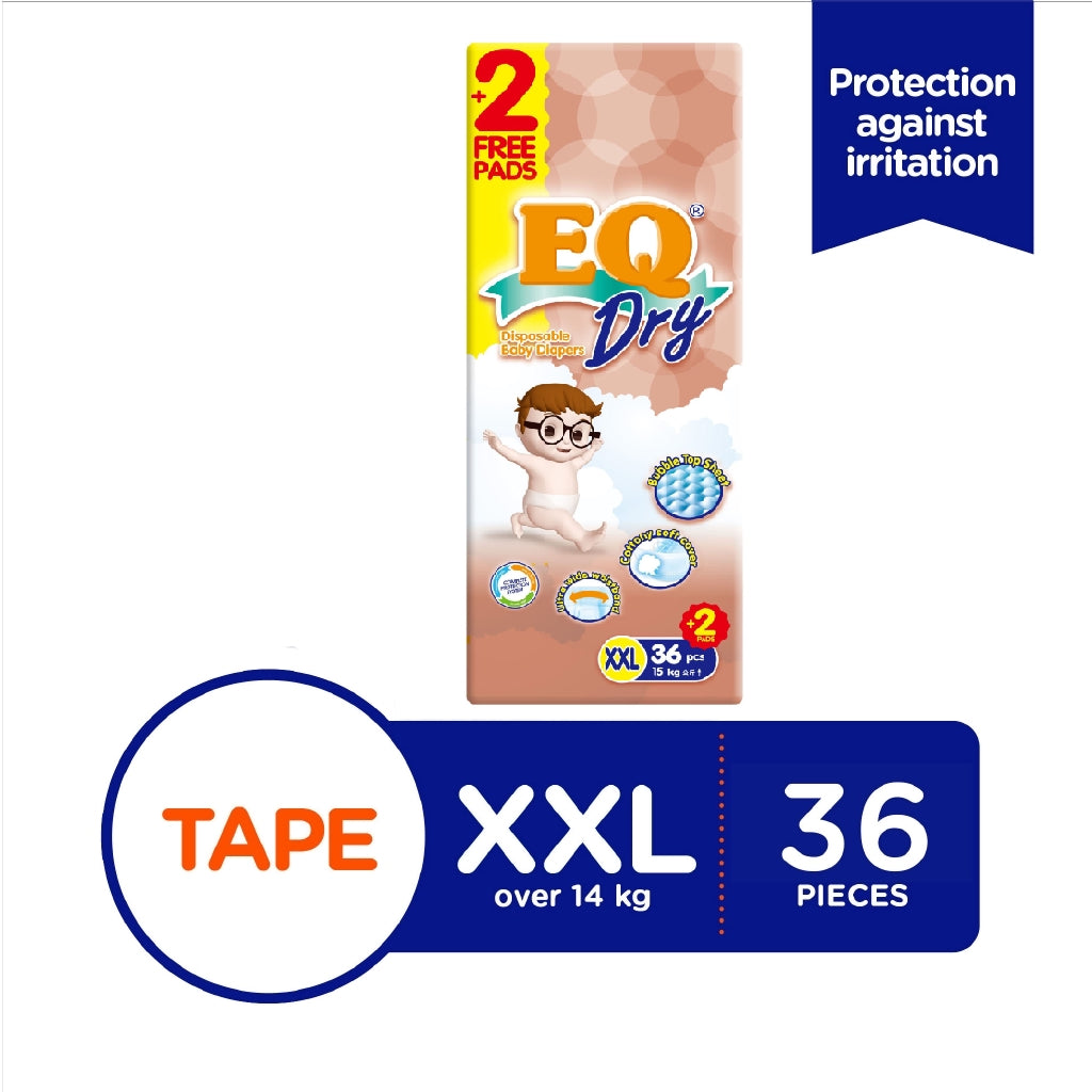 EQ DRY JUMBO PACK -  XXLarge 36's
