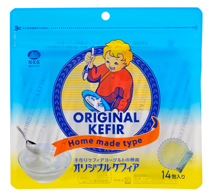 Original KEFIR YOGURT STARTER 14 sachets x 2g - 1 sachet makes 1 liter