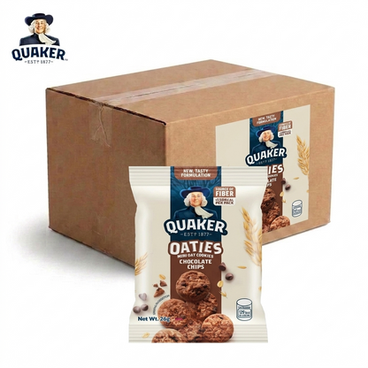 1 CASE - QUAKER Oaties Mini Oats Cookie Choco Chip (26g x 40)