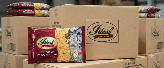 1 CASE -Ideal Gourmet Pasta - ELBOW MACARONI 1Kg (12 pcs)