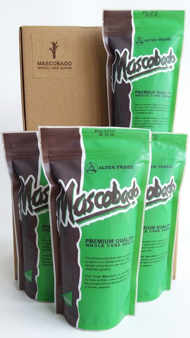 1 CASE - Alter Trade Mascobado Sugar - Muscovado sugar (12 x 800g)