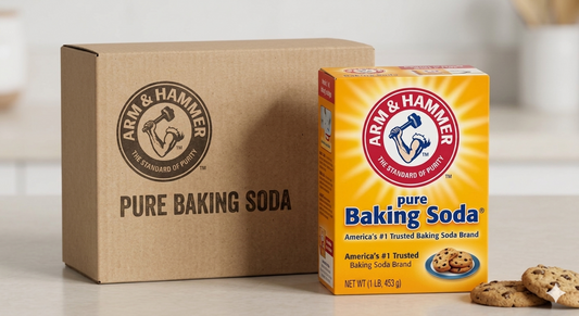 1 CASE - Arm & Hammer PURE BAKING SODA (1lb / 454g x 24 pcs)