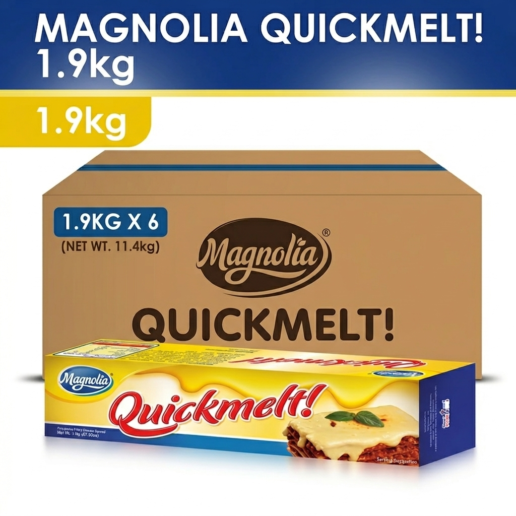 1 CASE - MAGNOLIA Quickmelt (1.9kg x 6 boxes)