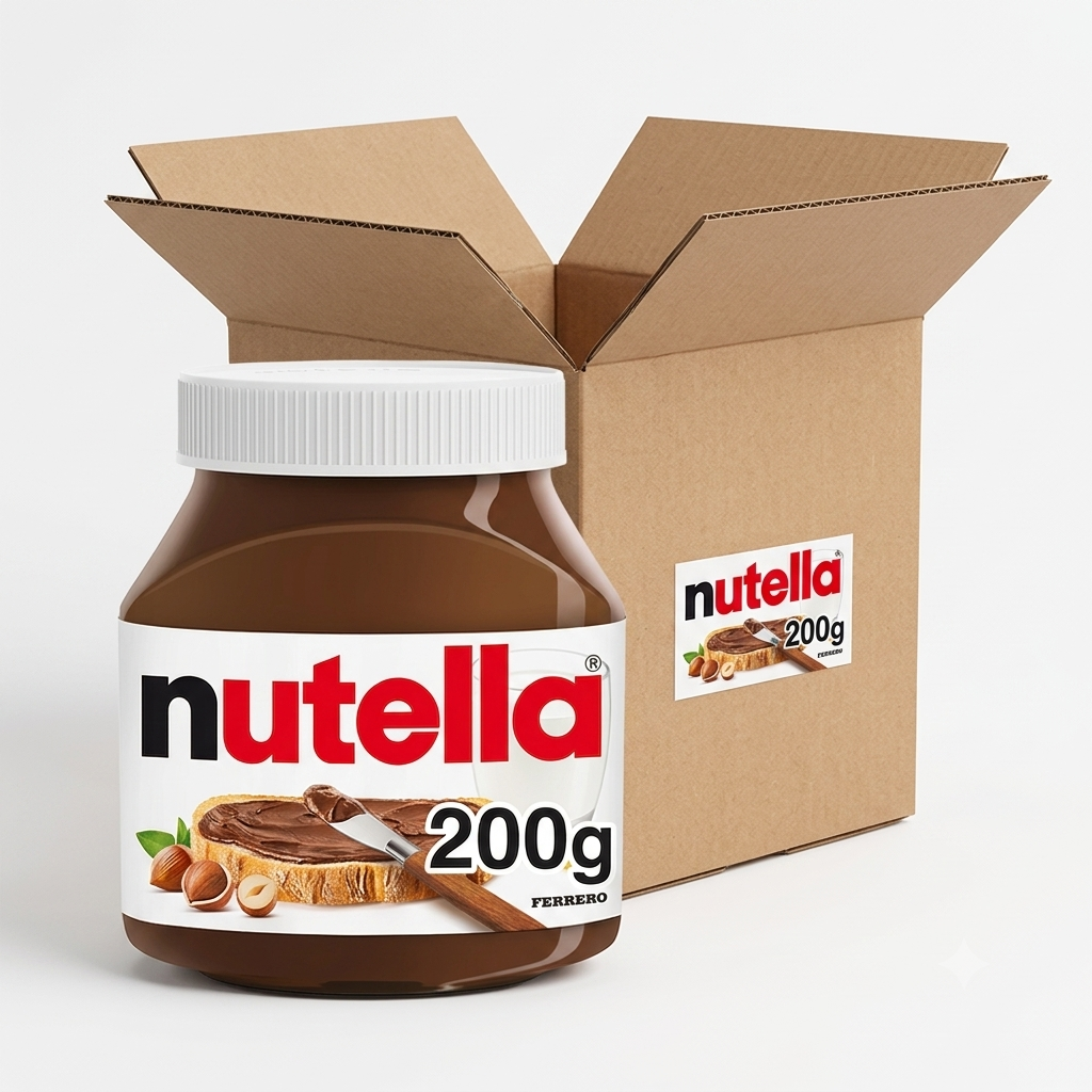 1 CASE - NUTELLA Hazelnut Spread 200g x 12