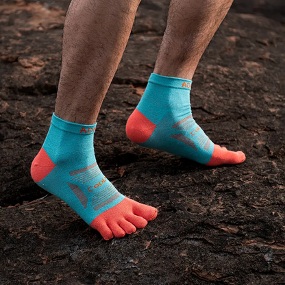 Aonijie E4802 - COOL MAX TOE SOCKS 1 pair - MEDIUM LAKE BLUE