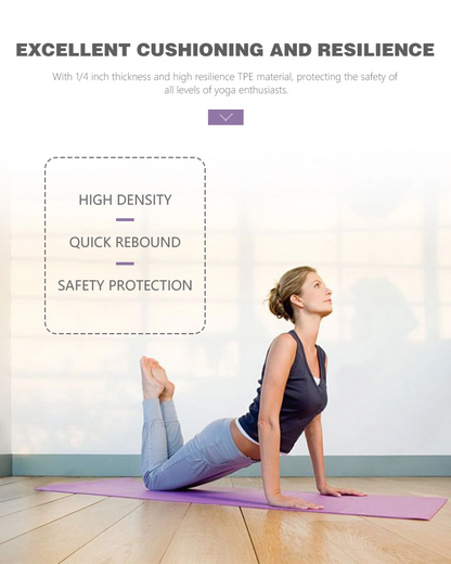 TOPKO Dual Color TPE Yoga Mat