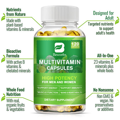 Beworths MULTIVITAMIN CAPSULES - 30 pcs