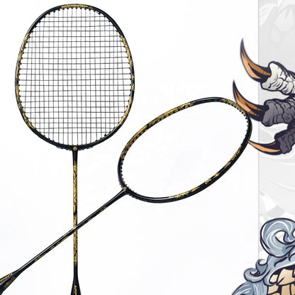 ALP SPORT 1pc FAIRY DRAGON - ALP SL Carbon Fiber Badminton Racket 4U 22-26lbs 85g