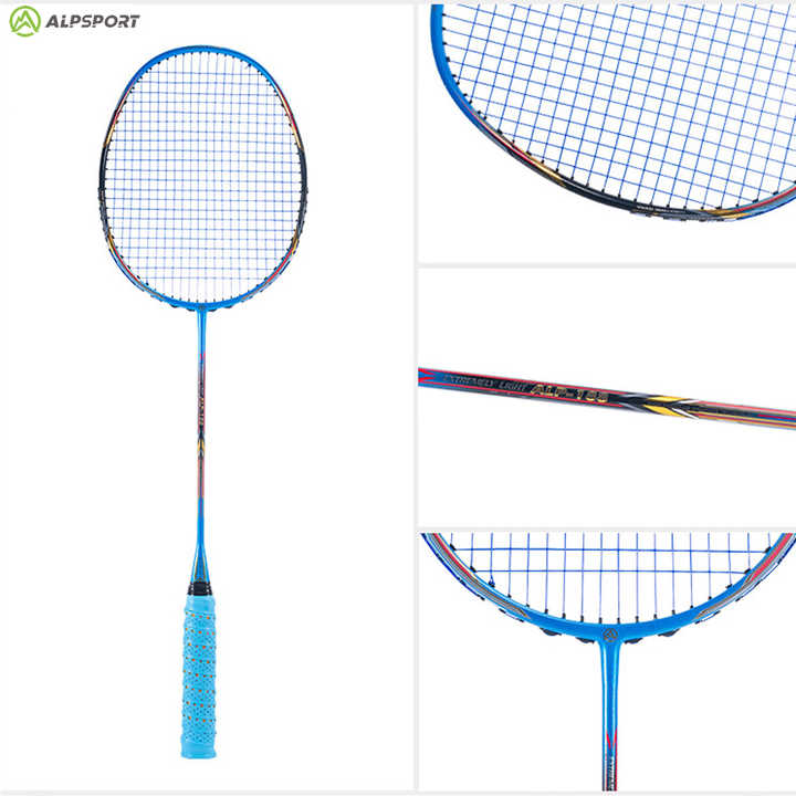 ALP SPORT 1pc AIR - ALP AIR Carbon Fiber Badminton Racket 10U G5 Superlight 52g 28-35lbs
