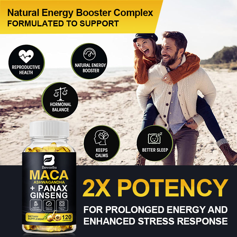 Beworths Maca Root Softgel Capsules - 30 pcs