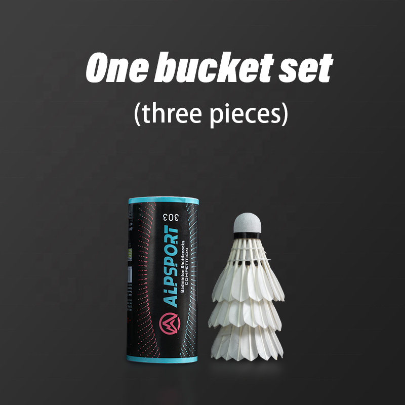 ALP SPORT 303 Badminton Balls 3pcs/Tube Goose Feather