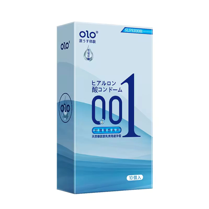 JAPANESE OLO ULTRA THIN CONDOM (10pcs in 1 Box )- SQUARE PACKAGING
