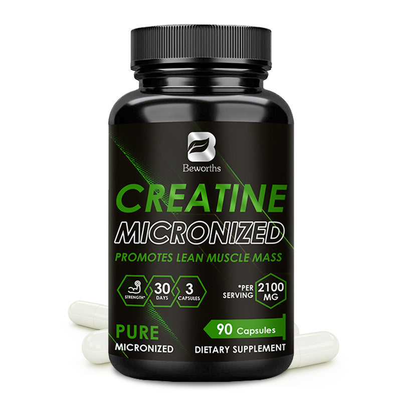 Beworths Creatine Monohydrate Capsules - 90 pcs