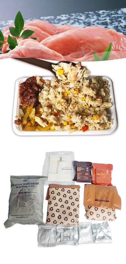 BDH READY TO EAT MEALS 908g - MRE food, survival food, military food - long shelf life