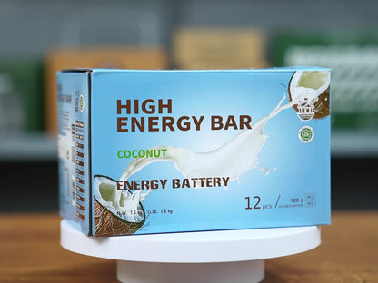 COCONUT High Energy Bar 120g x 12 pcs (1 Box) - Exp. Date October 2044