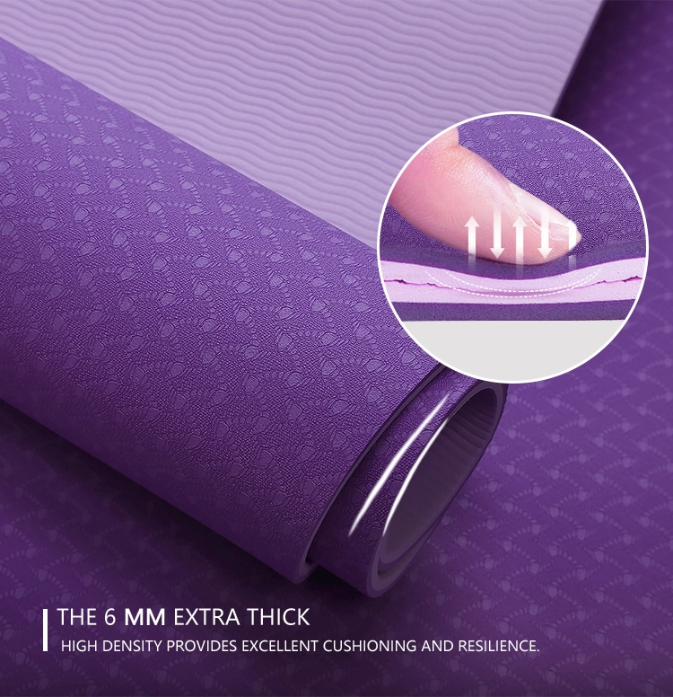 TOPKO Dual Color TPE Yoga Mat
