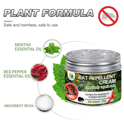 RAT REPELLENT 120g Cream! Mouse Killer - Destroy Rodents Effectively