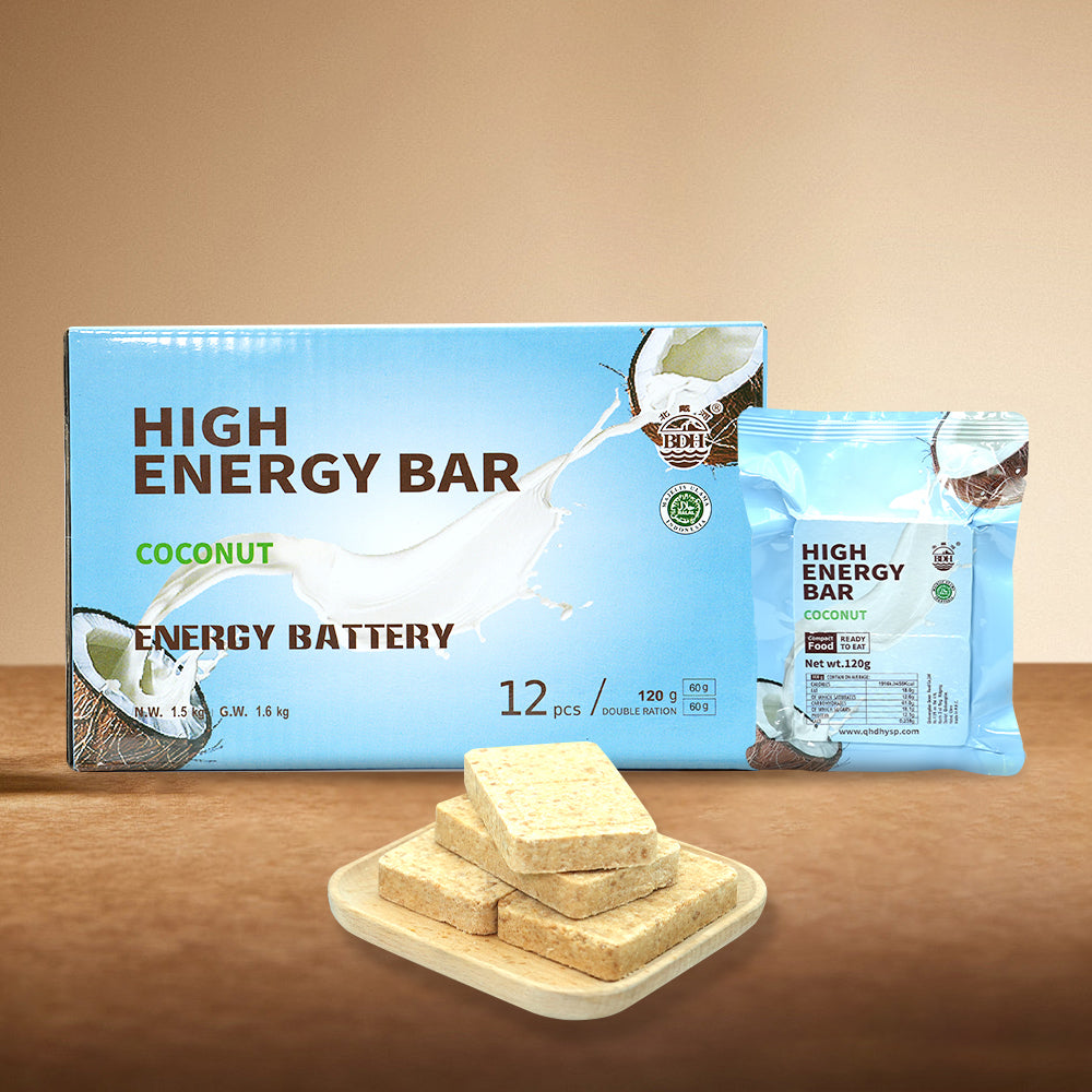 COCONUT High Energy Bar 120g x 12 pcs (1 Box) - Exp. Date October 2044