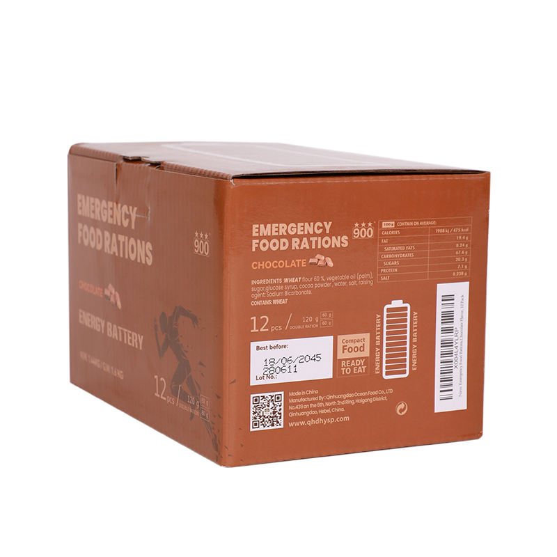 High Energy 900 CHOCOLATE Bar 120g x 12 pcs (1 Box) - Exp. Date October 2044