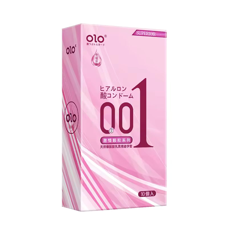 JAPANESE OLO ULTRA THIN CONDOM (10pcs in 1 Box )- SQUARE PACKAGING