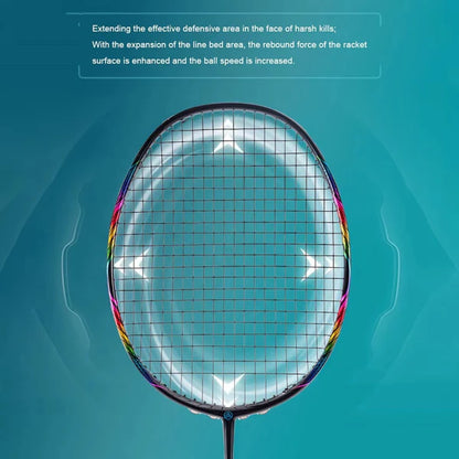 ALP SPORT 1pc - ALP BBQ2.0 8U Super Light Titanium Alloy 100% Full Carbon Fiber Badminton Racket 24-30Lbs