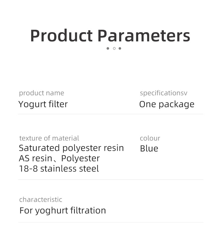 Japanese YOGURT STRAINER 450ML