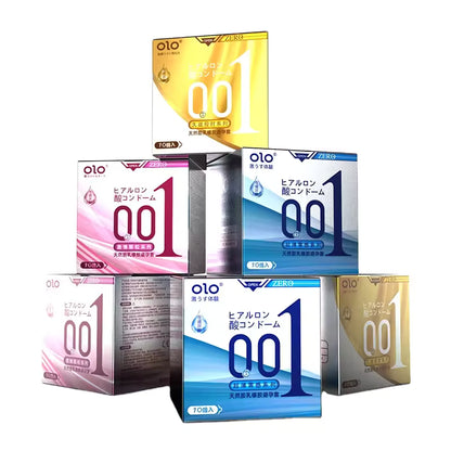 JAPANESE OLO ULTRA THIN CONDOM (10 TABLETS) - per Box