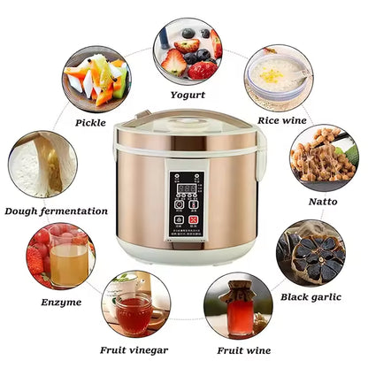 3.5L Yogurt Machine or Greek yogurt maker or make your own nato, black garlic