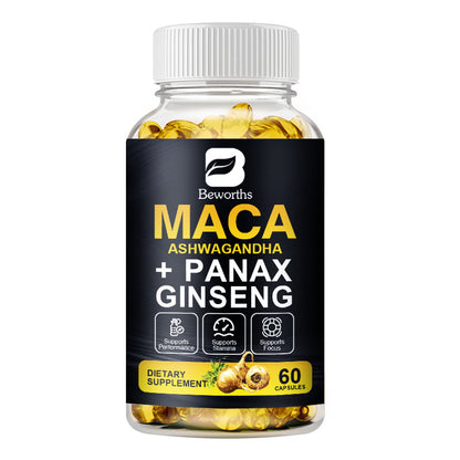 Beworths Maca Root Softgel Capsules - 60 pcs