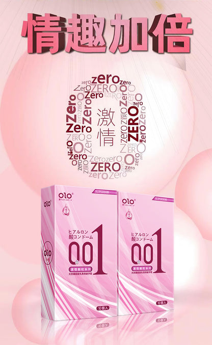 JAPANESE OLO ULTRA THIN CONDOM (10pcs in 1 Box )- SQUARE PACKAGING