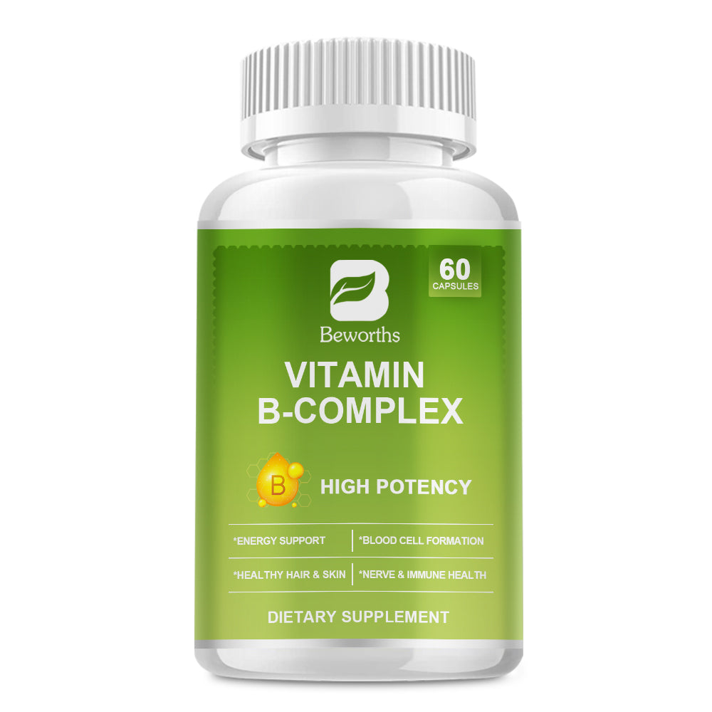 Beworths Whole Food B-Complex - 60 pcs