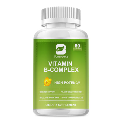 Beworths Whole Food B-Complex - 60 pcs