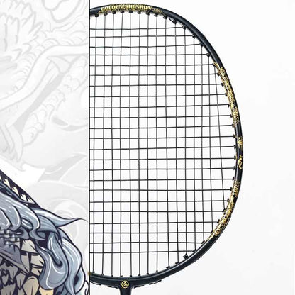 ALP SPORT 1pc FAIRY DRAGON - ALP SL Carbon Fiber Badminton Racket 4U 22-26lbs 85g