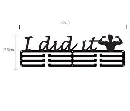 I DID IT Medal Hanger (Metal)