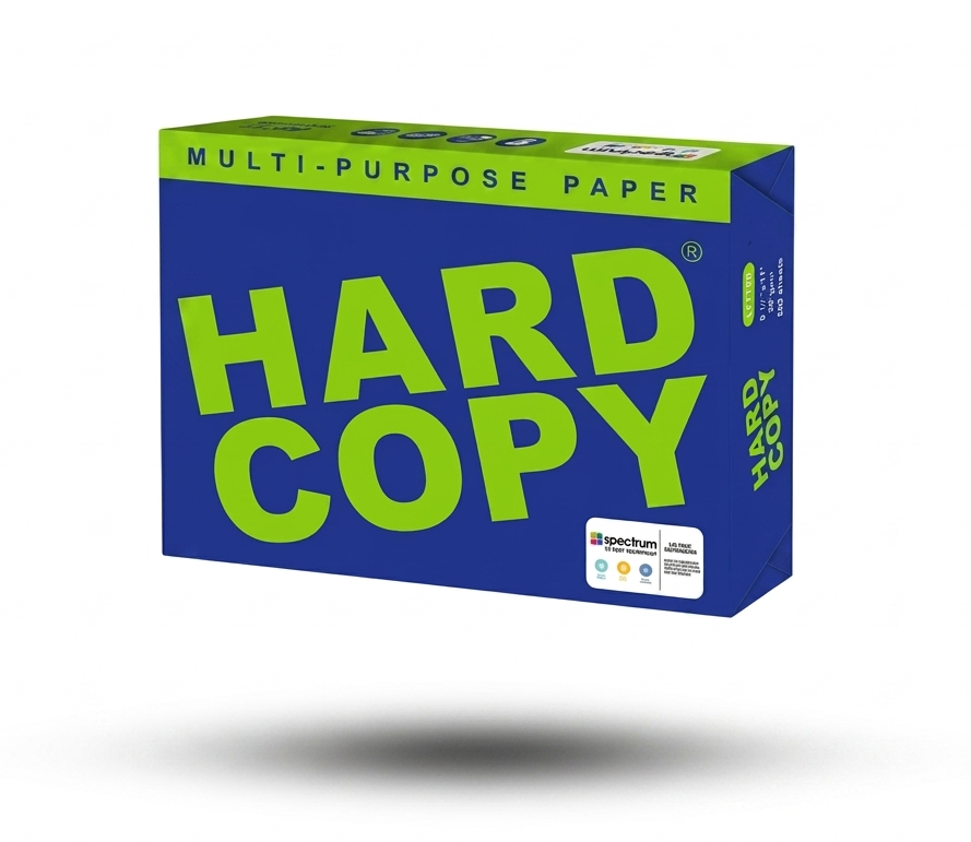 1 BOX - Hard Copy Multi-purpose Paper SUB 24 80gsm - 5 REAMS