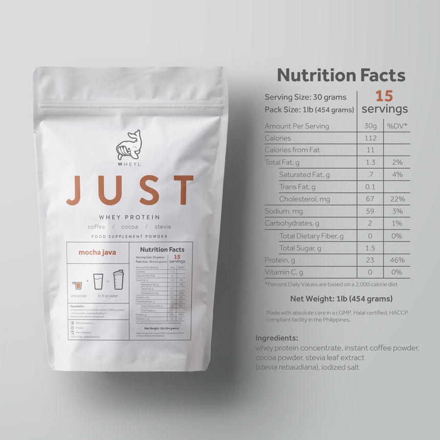 JUST Mocha Java Whey Protein