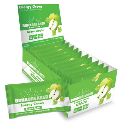 Bonk Breaker Energy Chews Green Apple - 1 pack